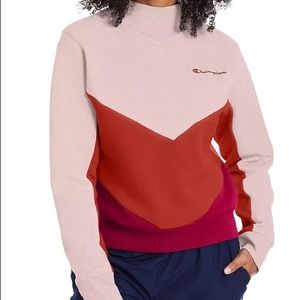Champion | Women's Campus Colorblocked Fleece Sweatshirt S